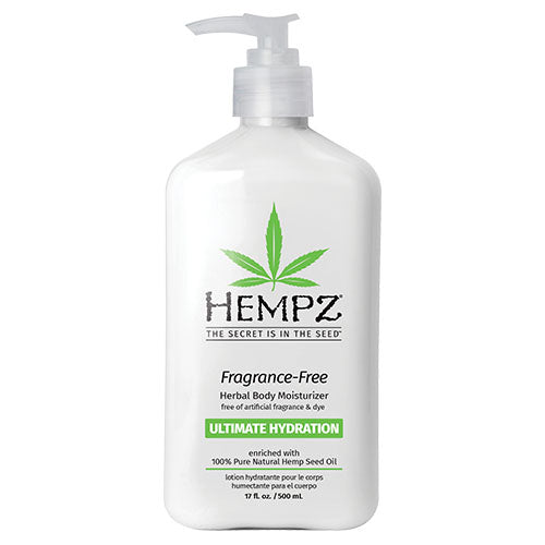 Fragrance-Free Herbal Body Moisturizer 17oz